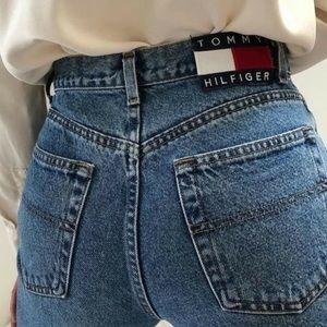 vintage tommy hilfiger mom jeans